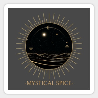 Mystical Spice Desert science fiction Magnet